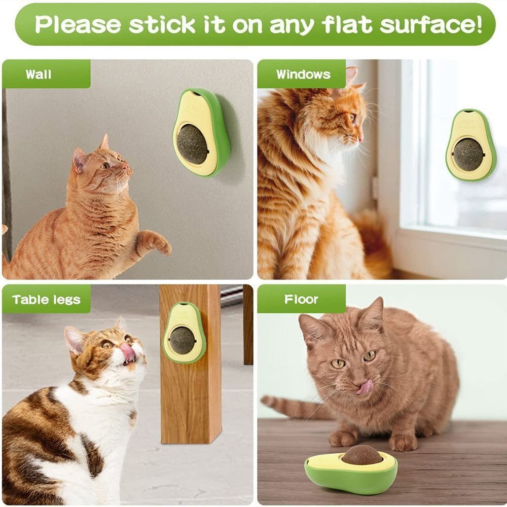 Cute Avocado Cat Toy