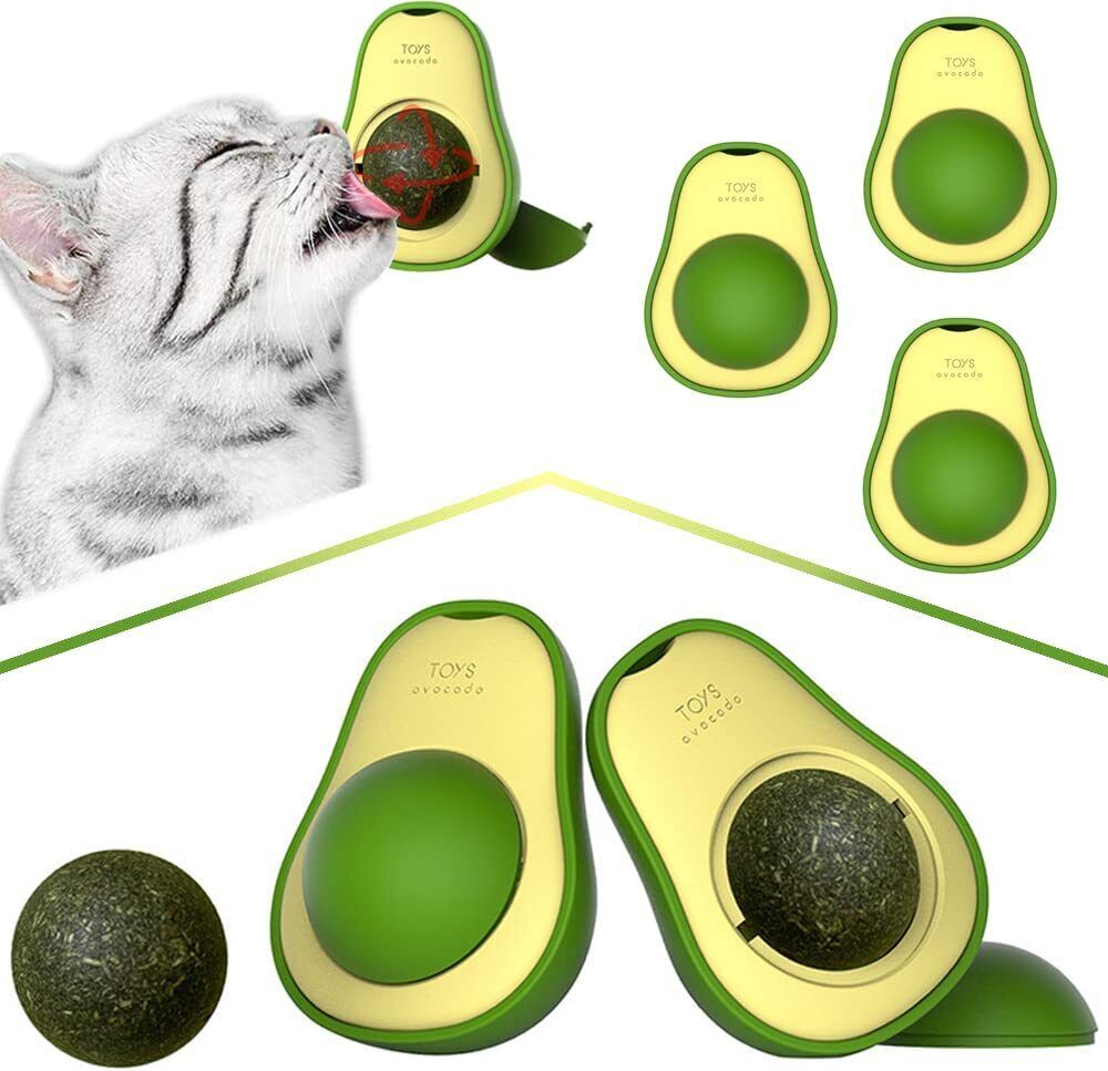 Cute Avocado Cat Toy