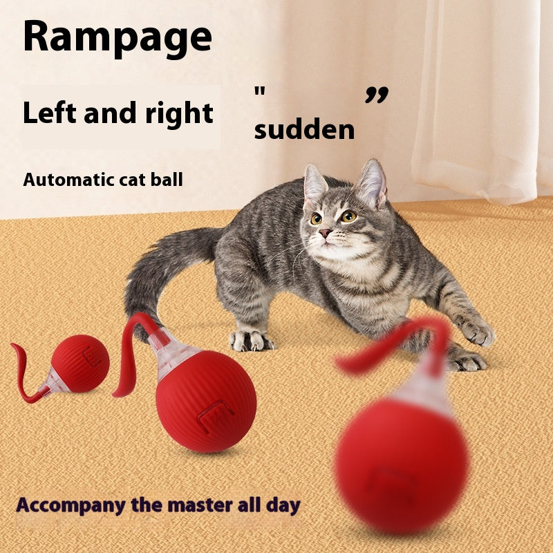 SuperDrive Rolling Ball – Interactive Cat Toy