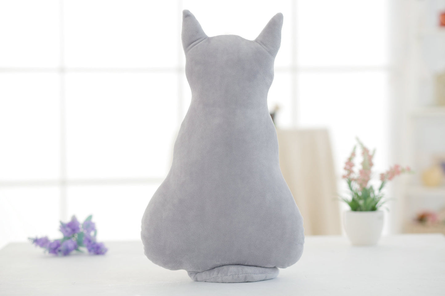 Soft Cat Silhouette Cushions