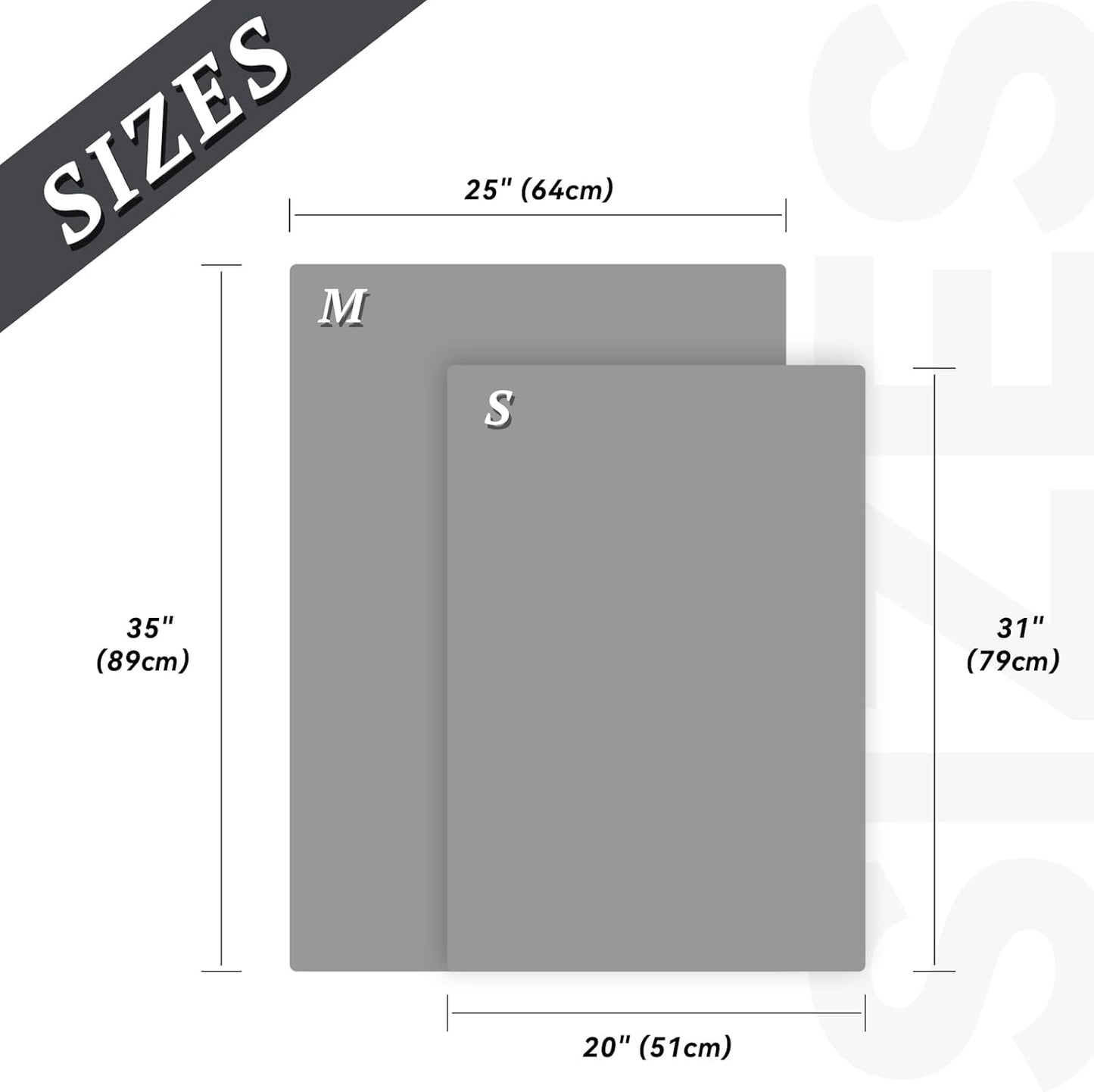 Absorpmax Dog Door Mat - Waterproof & Washable Indoor Rug for Muddy Paws, 31" x 20", Navy Blue, Dirt Trapping Entryway Solution