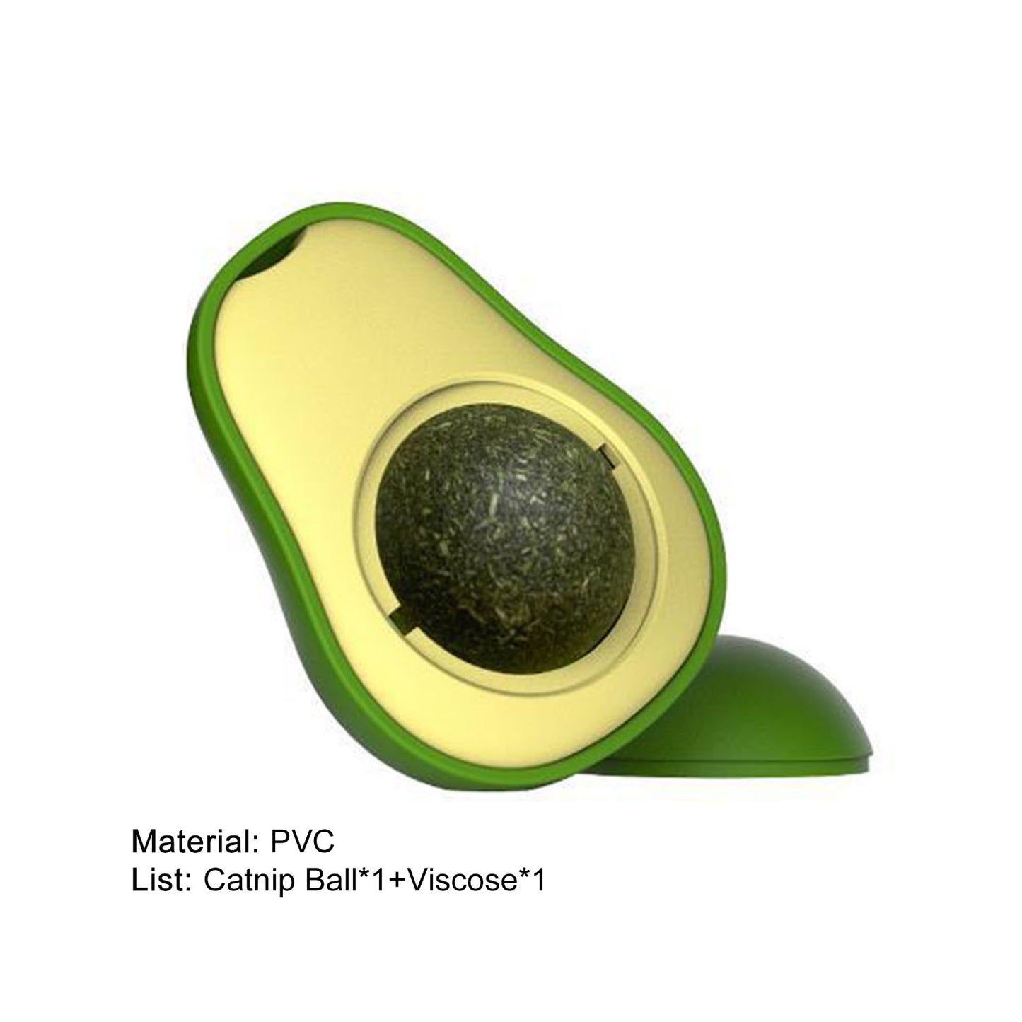 Cute Avocado Cat Toy
